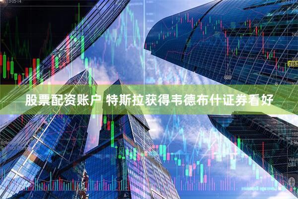 股票配资账户 特斯拉获得韦德布什证券看好