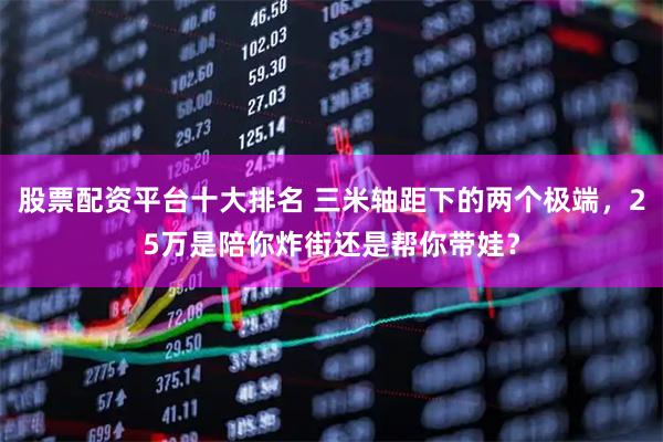 股票配资平台十大排名 三米轴距下的两个极端，25万是陪你炸街还是帮你带娃？